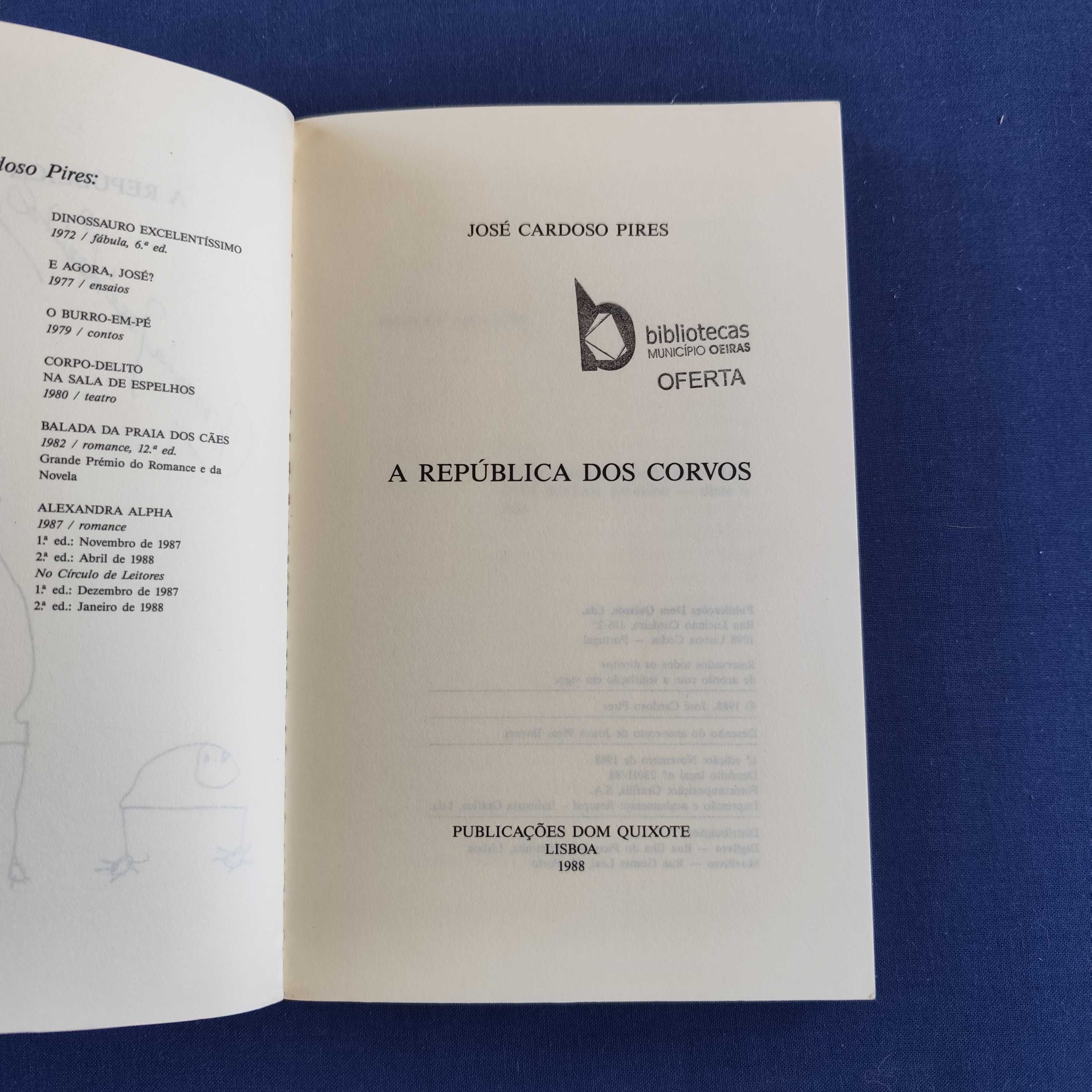 José Cardoso Pires - A República dos Corvos