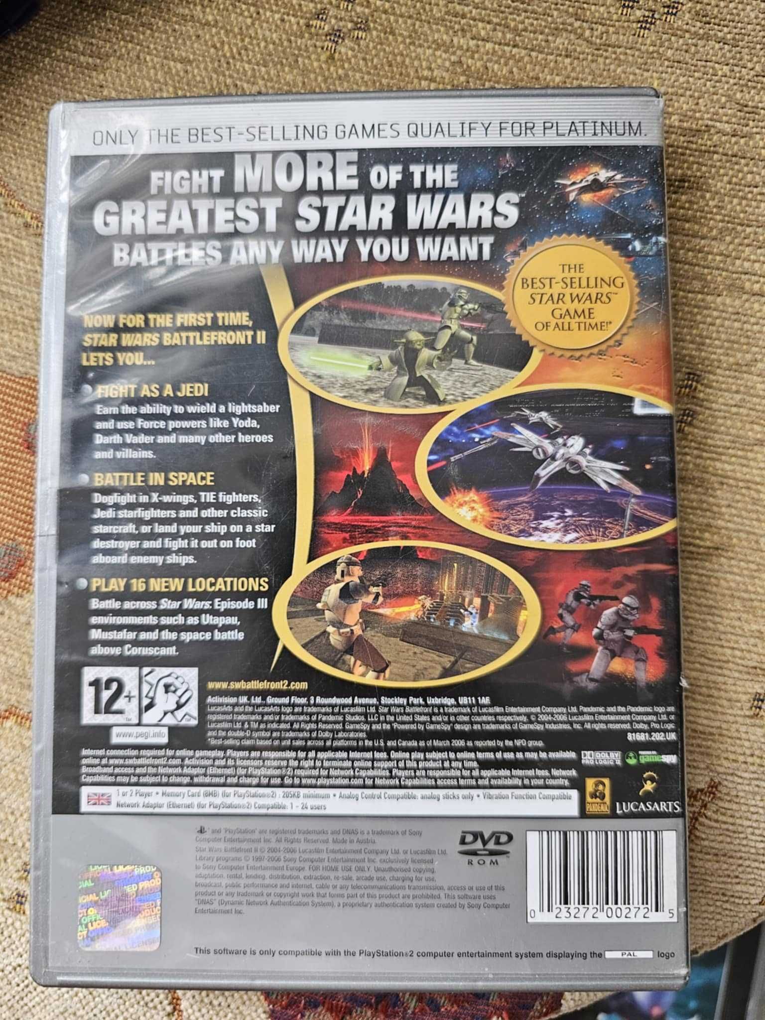 Star wars Battlefront II PS2 Playstation 2
