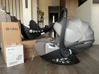 [rezerwacja] Cybex Cloud Z i-Size z bazą obrotową + pokrowiec letni