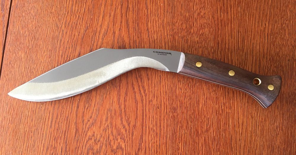 maczeta nóż Condor heavy duty kukri jak nowa