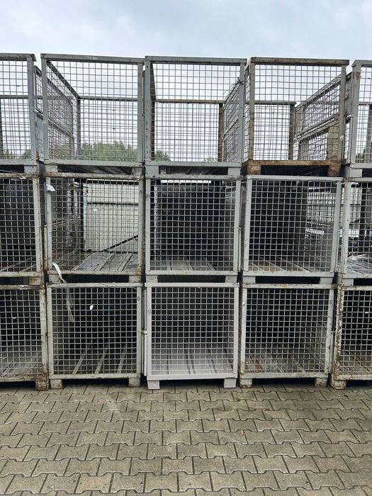 Gitterbox giterbox kosze siatkowe metalowe pojemniki ! Duża ilość !