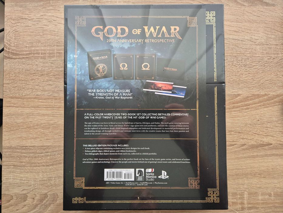 God of War 20th Anniversary Retrospective Deluxe Edition (артбук)