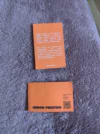 Heron Preston certilogo код