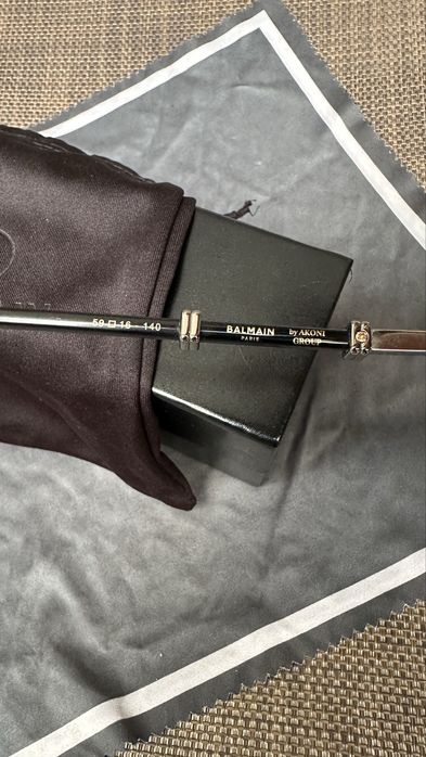 Okulary przeciwsłoneczne Balmain męskie, orginalne,  BPS 104 B