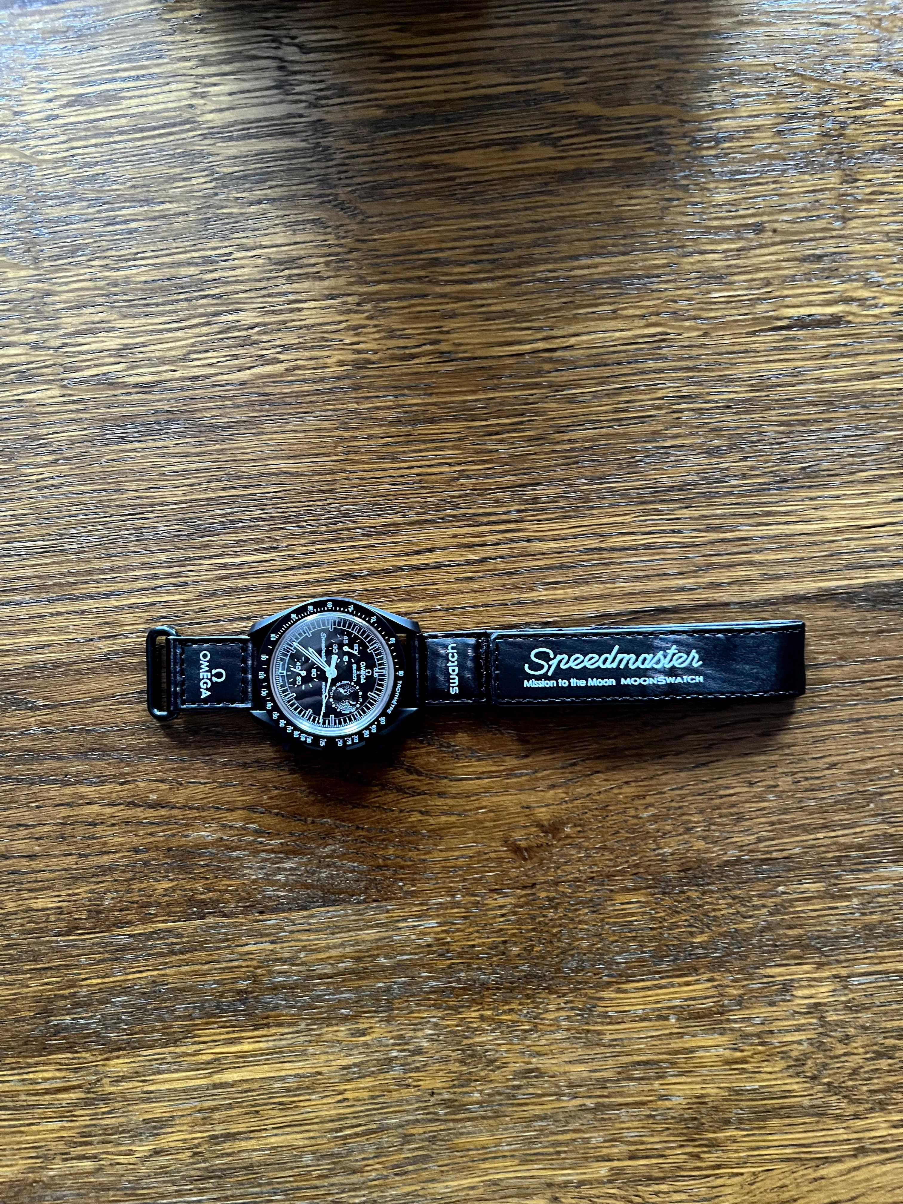 Zegarek swatch x omega snoopy