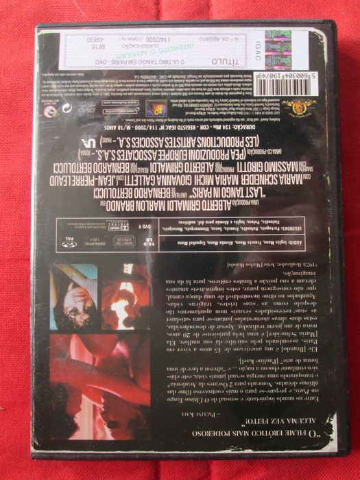 O Último Tango em Paris, Bertolucci, Maria Schneider, Marlon Brando