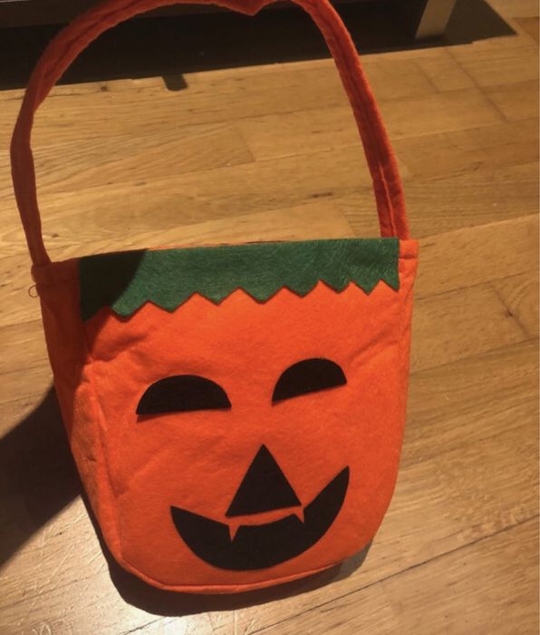 Wiaderko torba na cukierki Halloween 48tknt