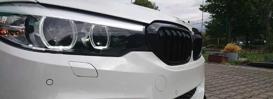 GRILL M5 NERKI zderzaka BMW G30 G31 2017/2020 przedlift czarny połysk