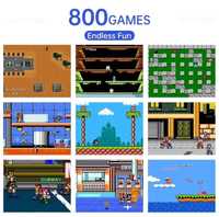 Consola 800 jogos 3,5 polegadas megadrive nintendo sega atari super Mario final fight