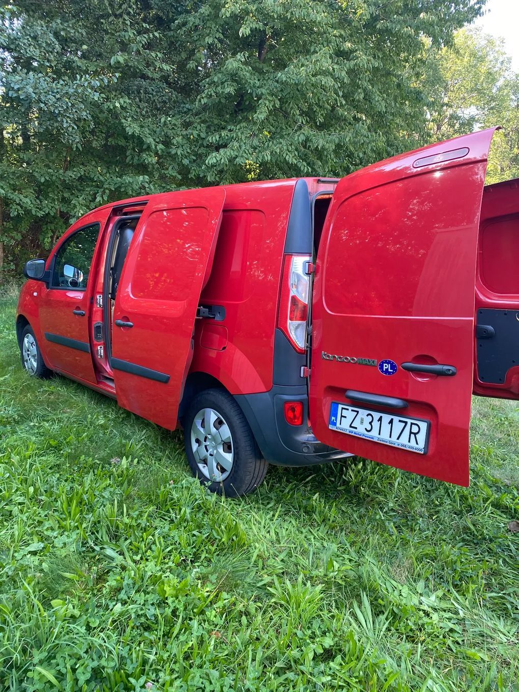 Renault KANGOO  Renault kangoo Tempomat, 2 x Drzwi przesuwne boczne, Pirewszy włacicie