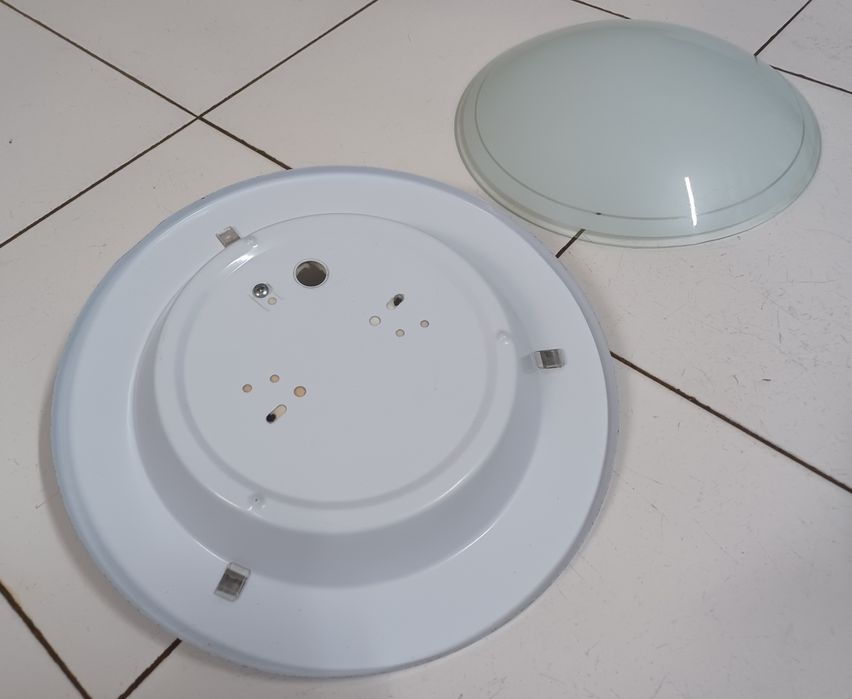 Plafond em vidro de teto