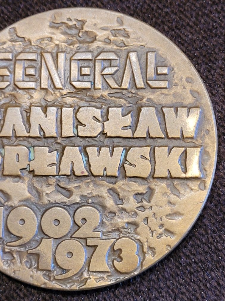 Medal pamiątkowy  - Generał Stanisław Popławski