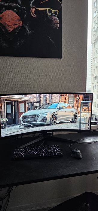 Монітор ігровий Samsung Odyssey G5 (LS32CG550EIXCI/UA