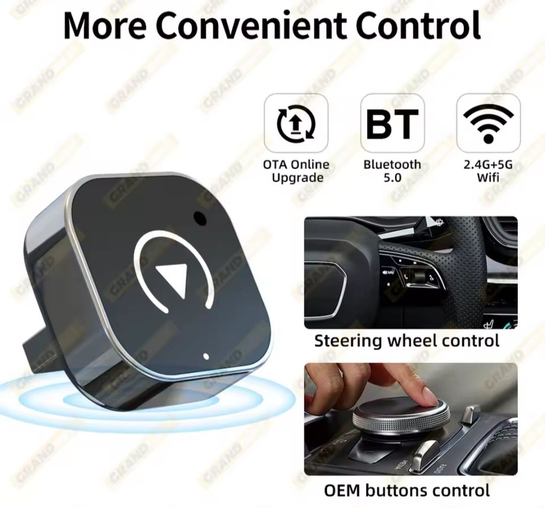 Беспроводной USB адаптер CarPlay/AndroidAuto