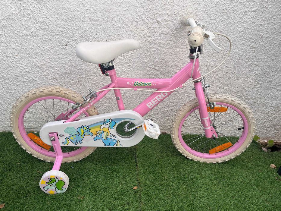 Children's bike and roller blades