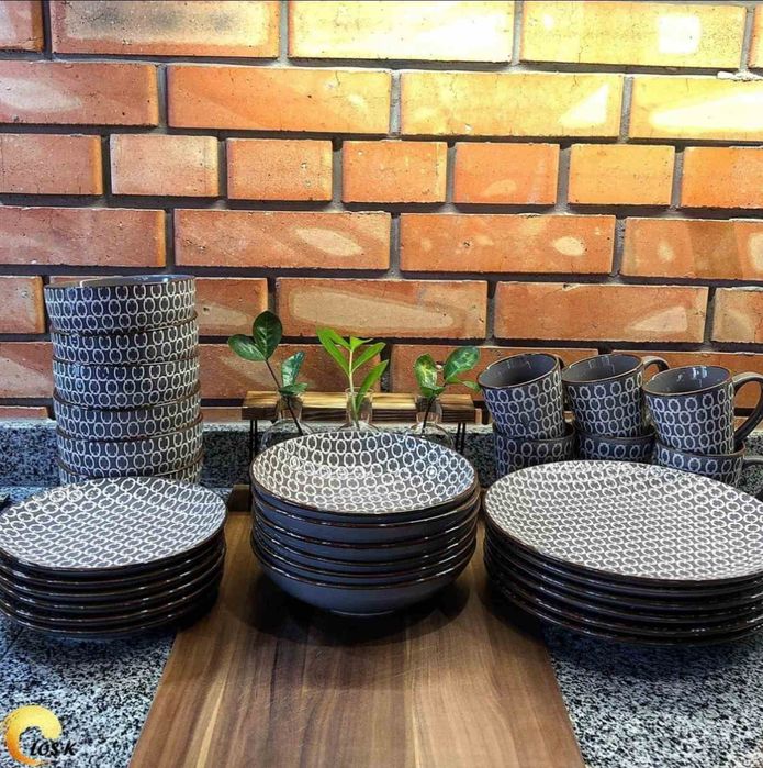 Набір посуду з кераміки