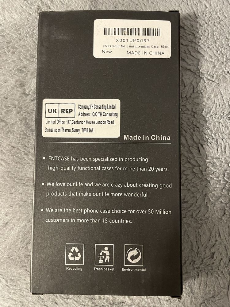 Etui case na telefon Samsung Galaxy S23 FE Szkiełko NOWE
