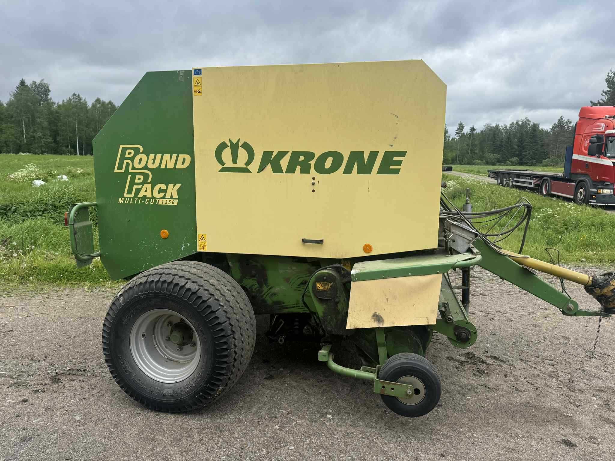Prasa Rolująca Krone Round-Pack 1250 Multi-Cut 2007-rok Idealna