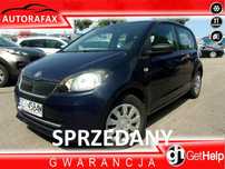 Skoda Citigo Klimatyzacja, Czujniki ciśnienia w oponach, Niski przebieg, Ele szyby
