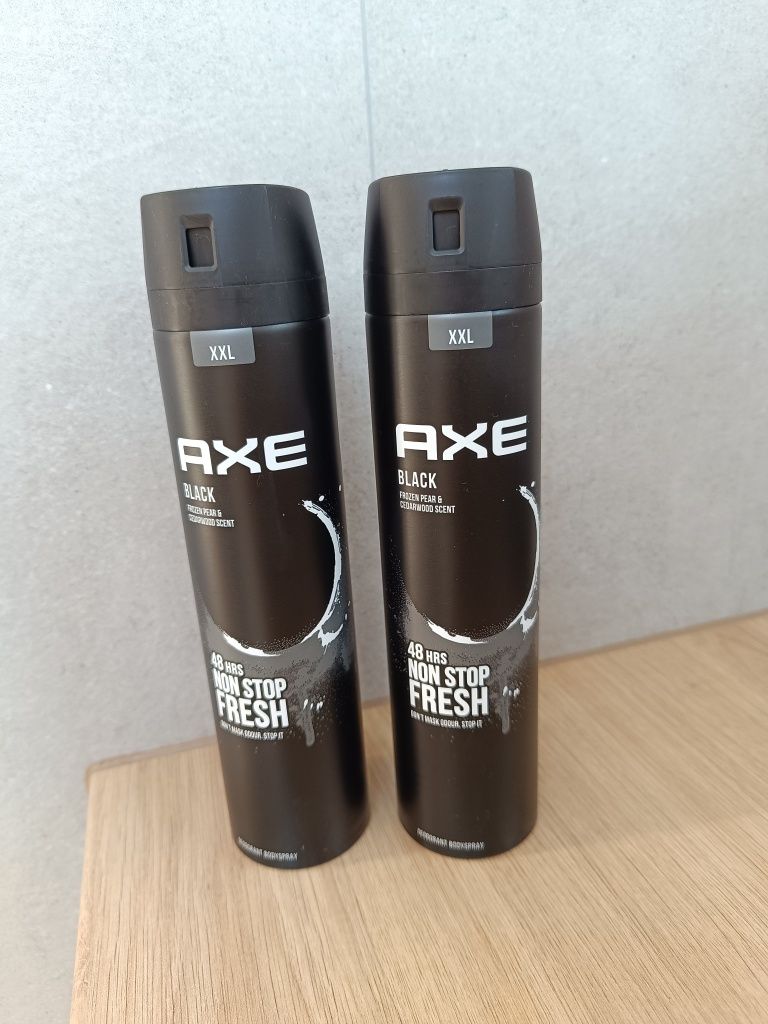 Axe Black dezodorant męski nowy 2 sztuki