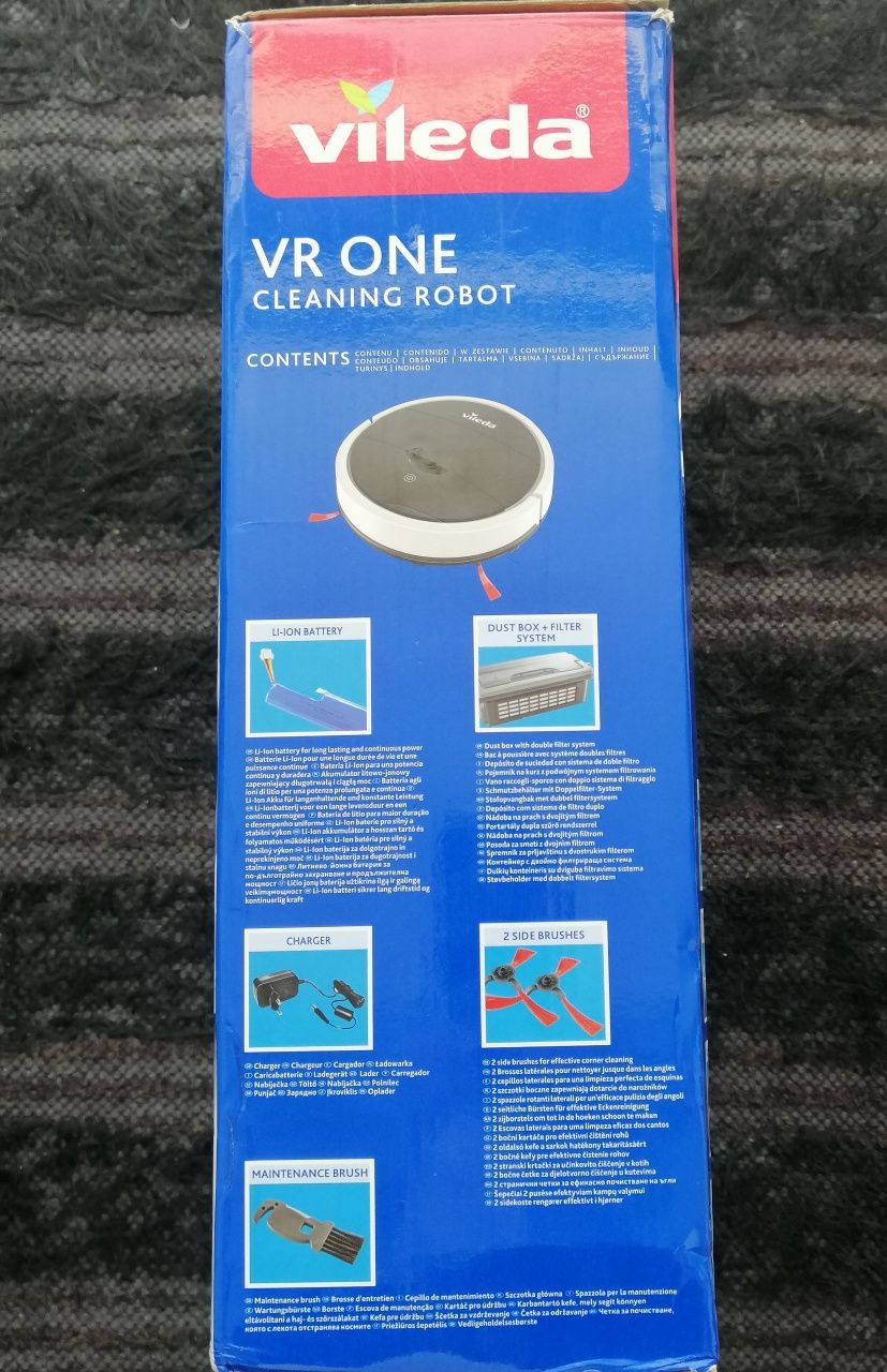 Aspirador Vileda VR ONE, Cleaning Robot.