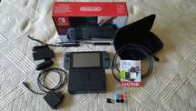 Nintendo Switch V1 + SD 200gb + Bolsa de viagem + Joystic extra