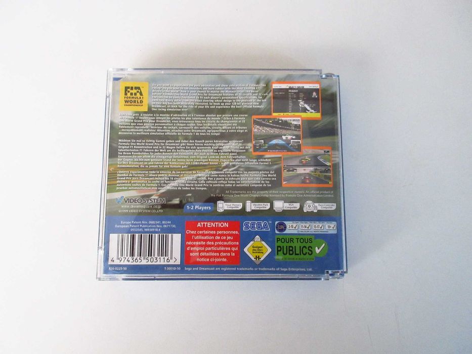 DREAMCAST - F1 World Grand Prix (Inclui Um Manual)