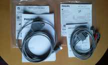 Kabel ekg do monitorów i defibryl. Philips dzielony, 3-odpr.