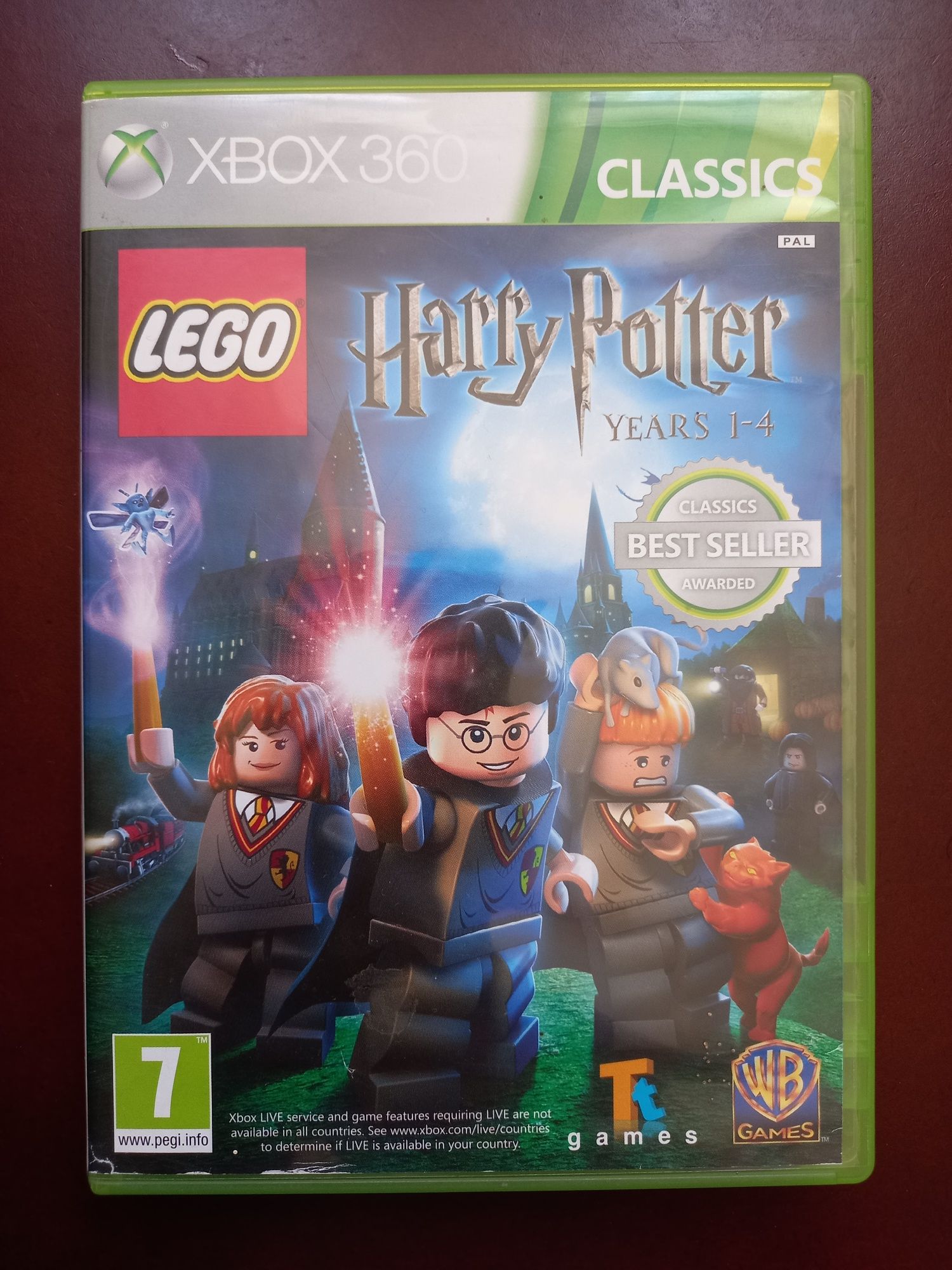 Gra Lego Harry Potter 1-4 lat na xbox 360