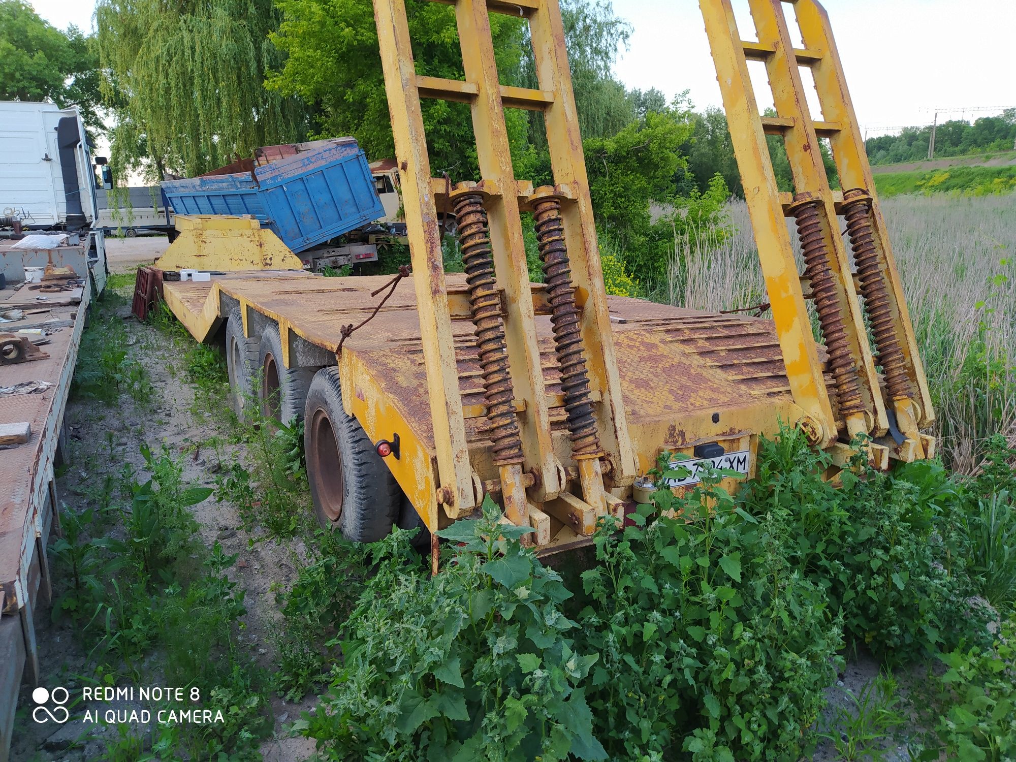 Трал semi-trailer вантажопідйомність 40 тон