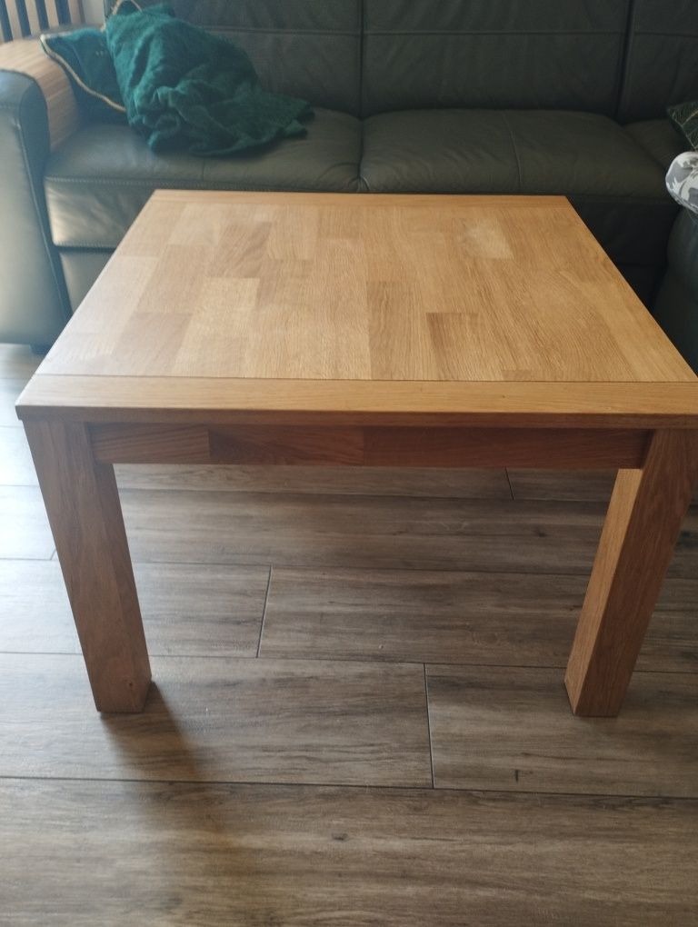 Jak nowy prawie nie używany stolik drewniany have 70x70