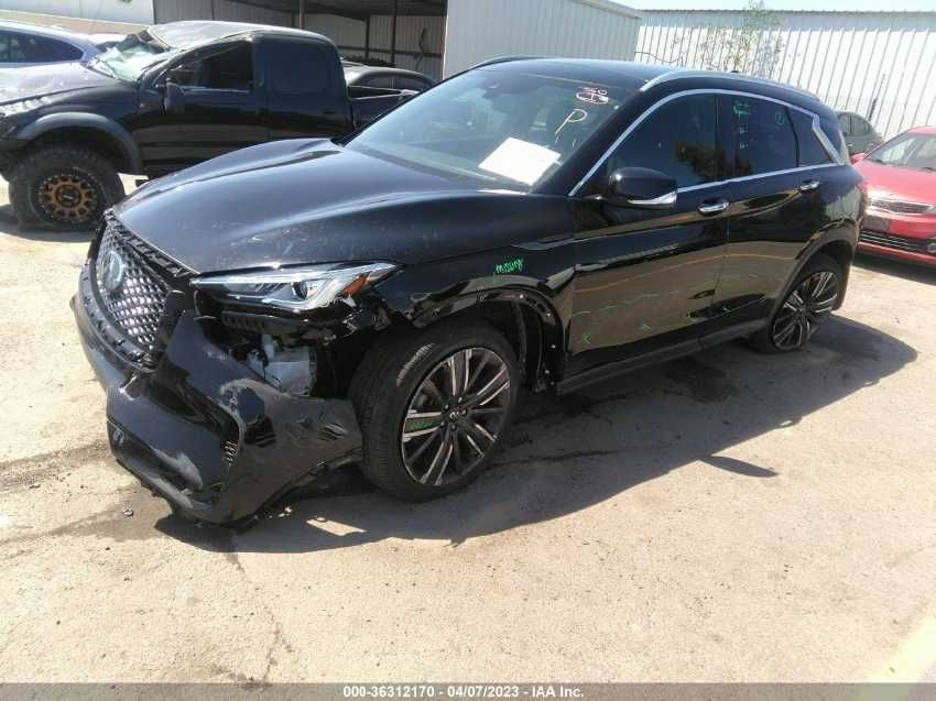 Разборка INFINITI QX50 Комплект:Капот + крылья + бампер+дистроник+фары