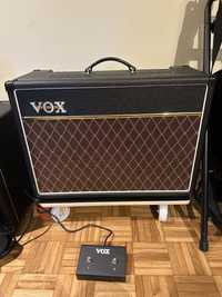 VOX AC15 C1 amplificador + cover + footswitch