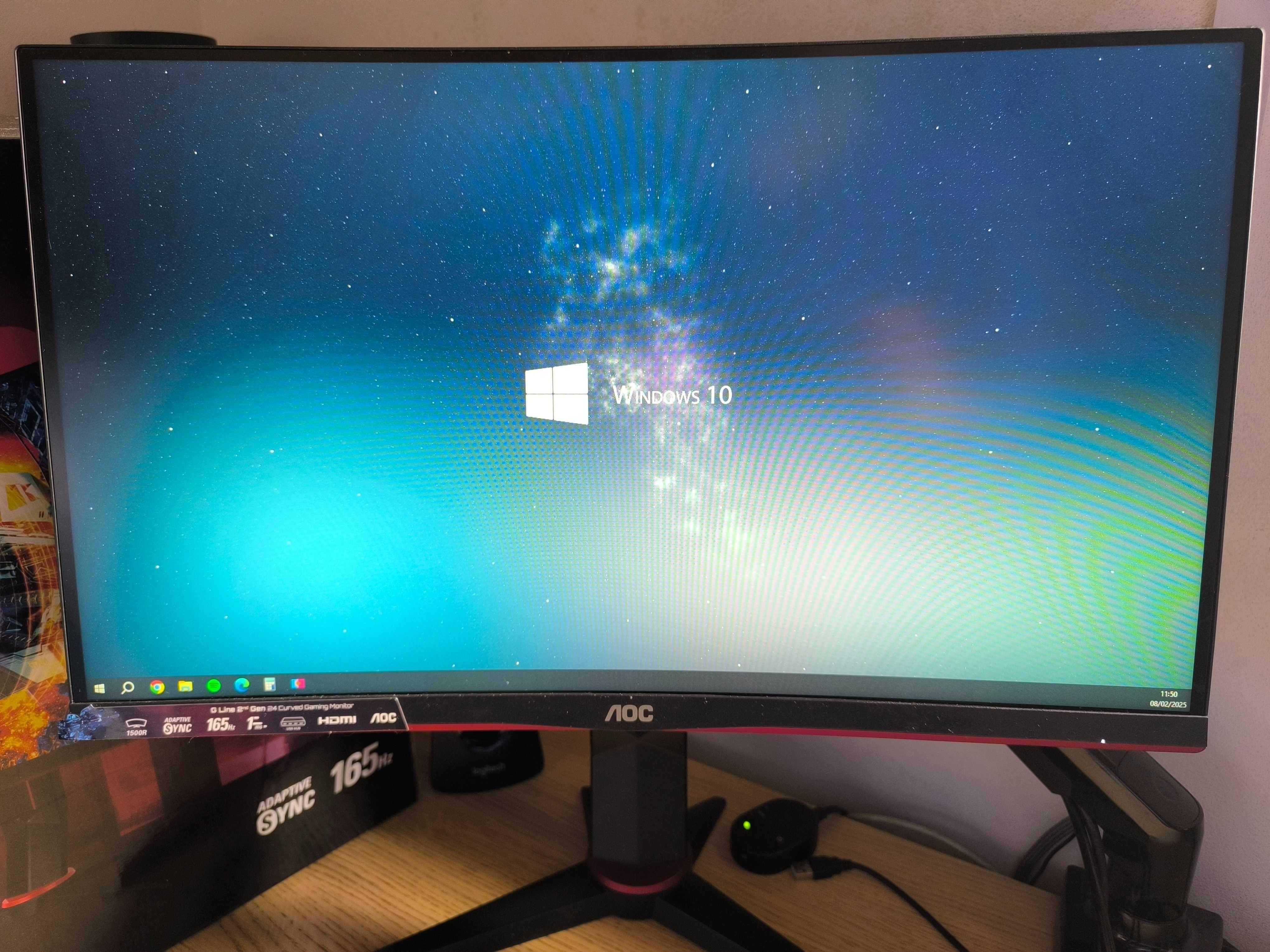 Monitor AOC C24G2U 24" Curvo Gaming