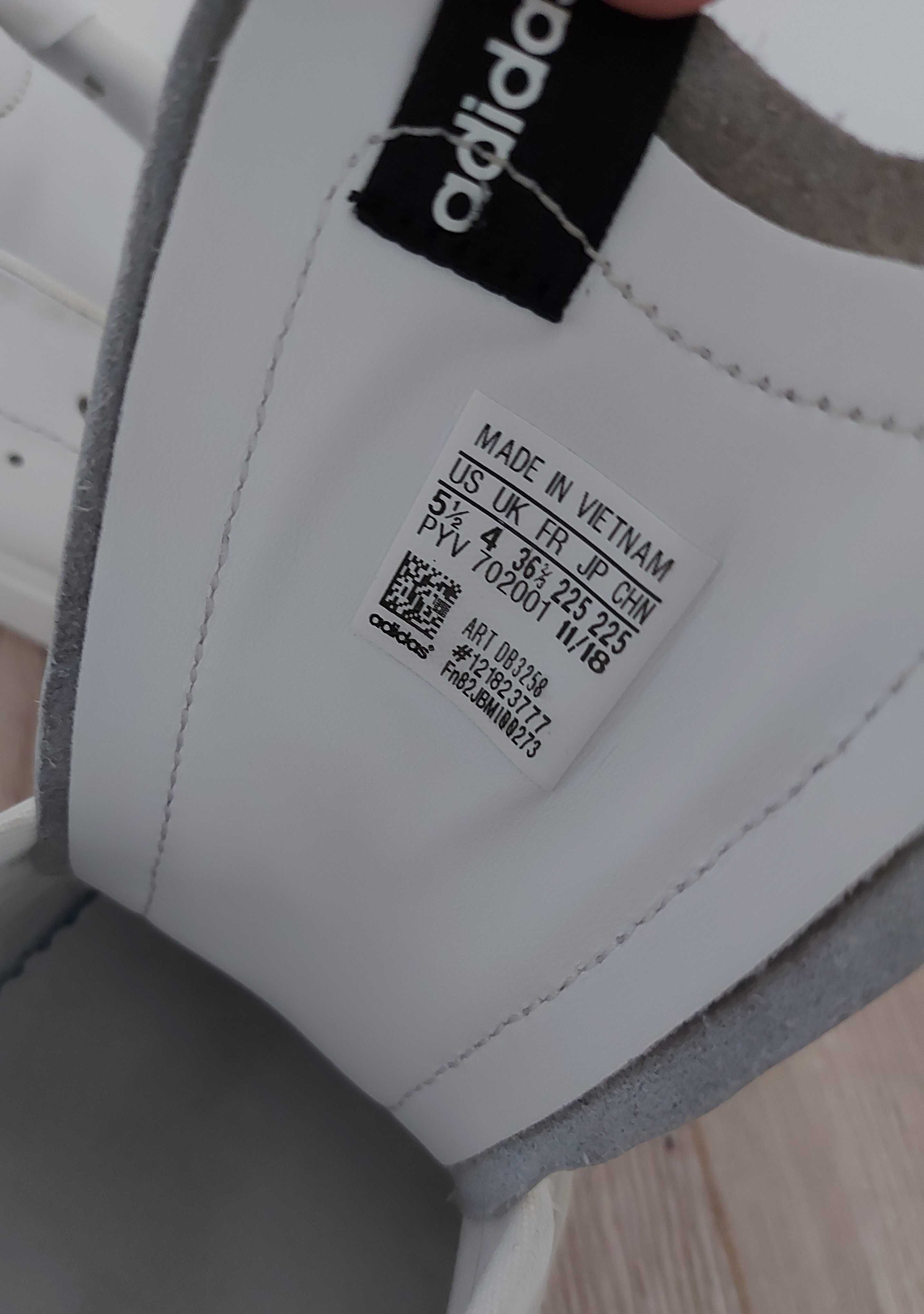 Buty Adidas Originals Sleek skóra 36 2/3 białe