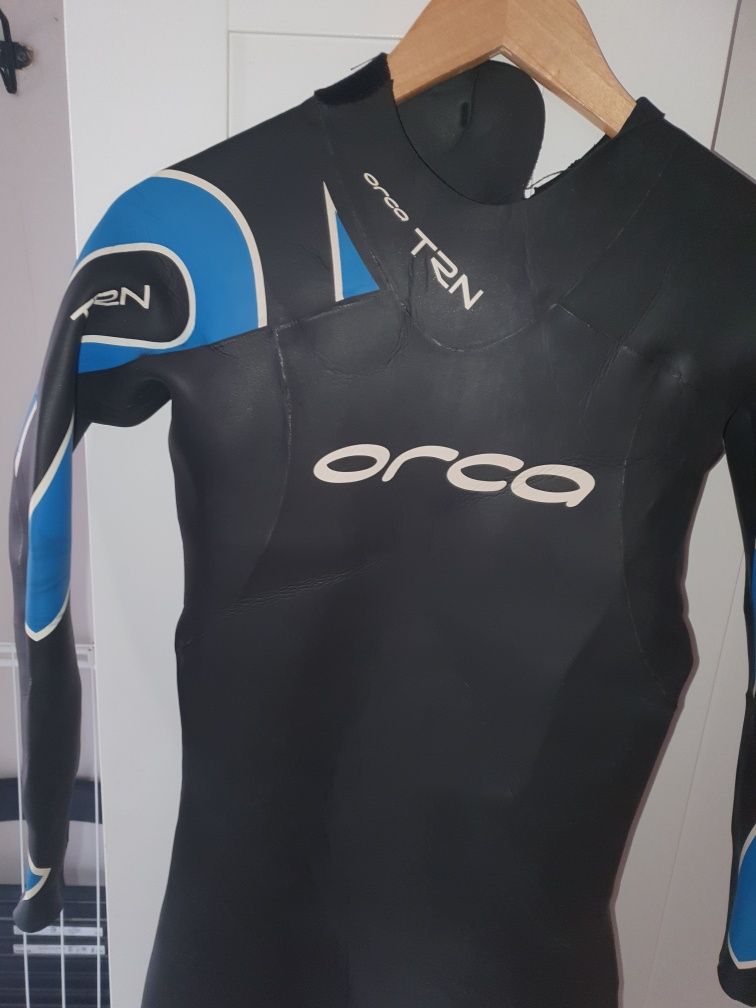 pianka triathlonowa orca trn rozm. 8, triathlon, pływanie