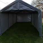 Namiot garażowy magazynowy imprezowy 4 m x 6 m