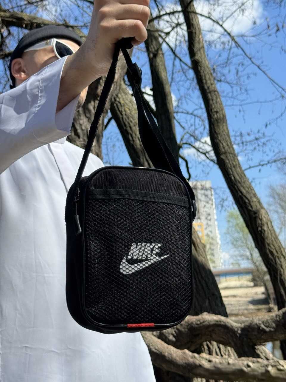 ОПТ 150 грн, Мужская, спортивная, барсетка, черная, сумка, Найк Nike