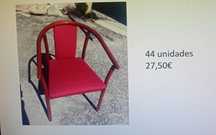 Vendo cadeiras em perfeito estado