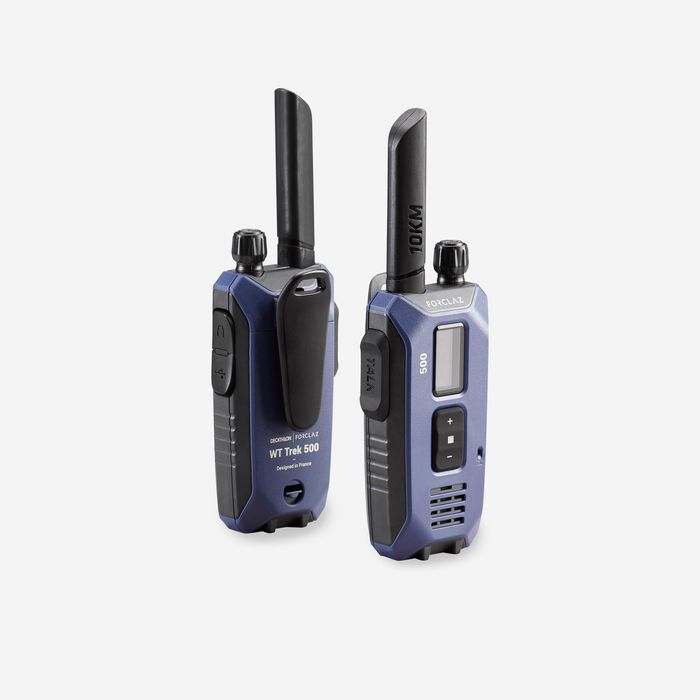Par de Walkie-talkies recarregáveis por USB - WT TREK 500 -