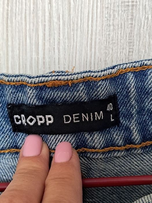 Шорты джинсовые голубые cropp town