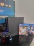 Ps4 slim  1Tb + comando + 2 jogos  - Pode ser testada  !!
