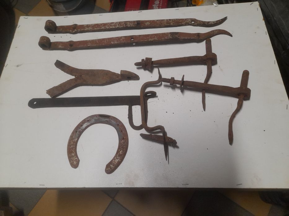 Okucia do drzwi furtki kowalskie prl