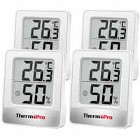 Czujnik temperatury, wilgotności ThermoPro TP-49W-4 wyświetlacz 4szt.