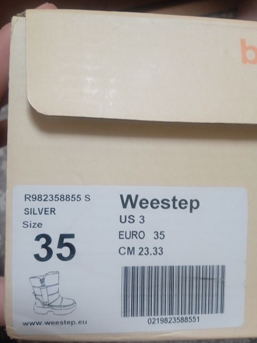 Продам сапожки дутіки ботінки weestep