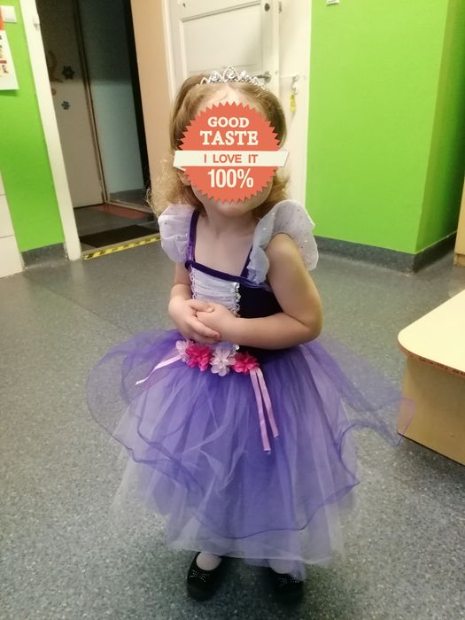Strój karnawałowy Księżniczka rozm. 104