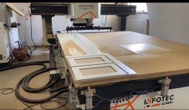 Fronty MDF frezowanie CNC