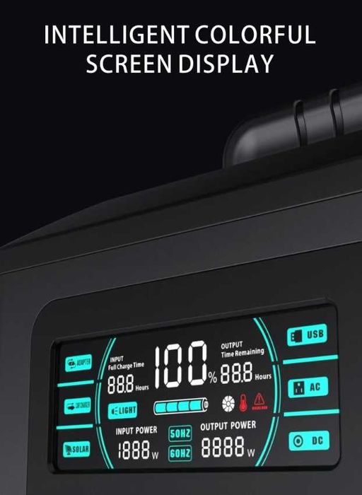 Портативная зарядная станция 1024Wh LiFePO4 1000W 320000mAh