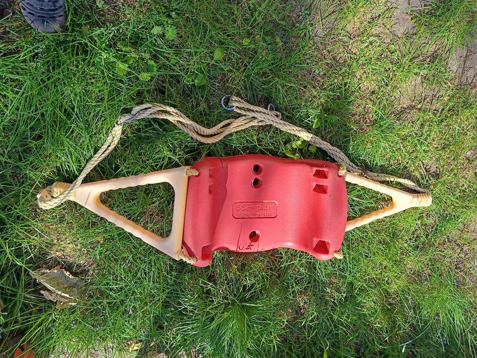 Huśtawka plastikowa ogrodowa dla dzieci