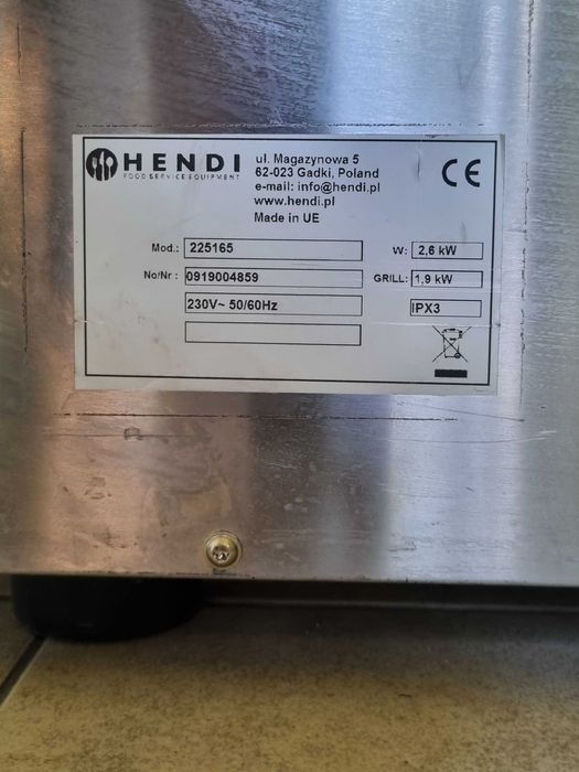 Piec HENDI konwekcyjny